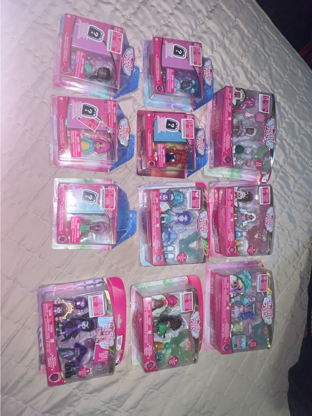 Assorted Small Fashion Dolls - Pink Packaged Set Royale High Dolls